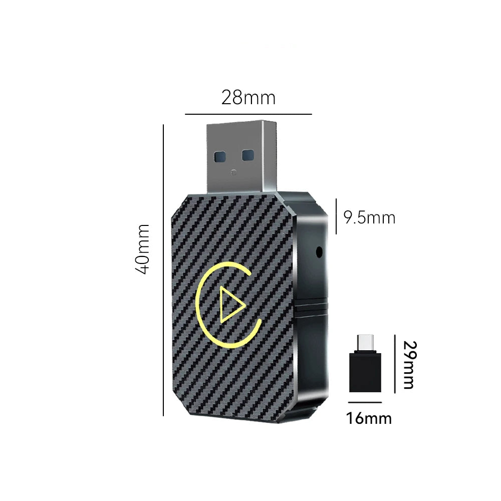 Carlink™ Connect – Adaptateur CarPlay Sans Fil Universel